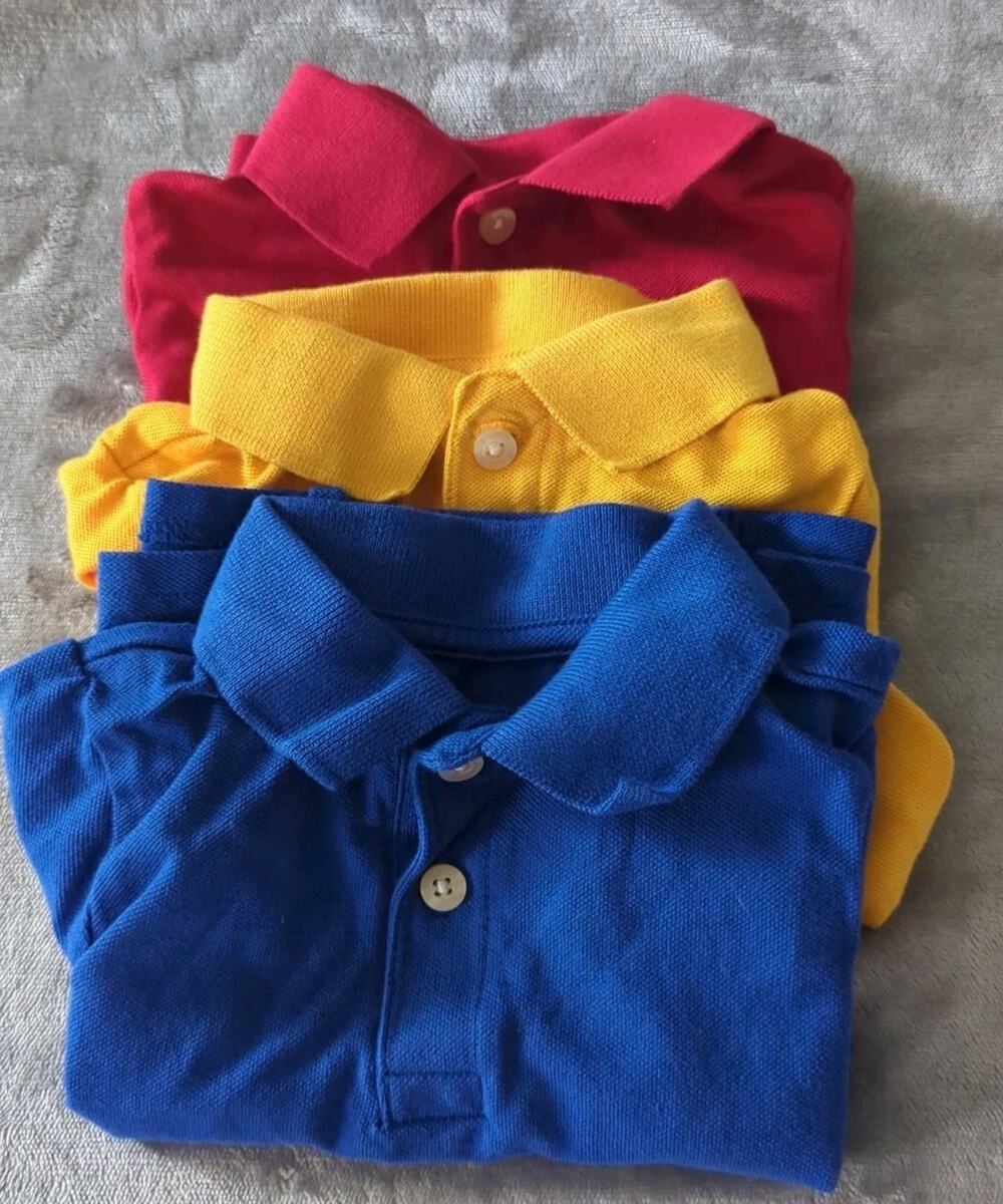 The Children's Place Polo Shirts Set Of 3 Sz 12-18M